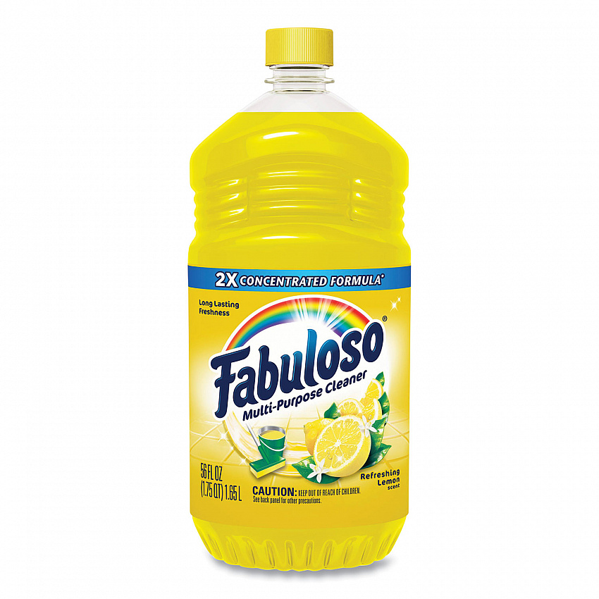 Multi-Use Cleaner, Refreshing Lemon Scent, 56 oz Bottle, 6/Carton (MX06157CT)