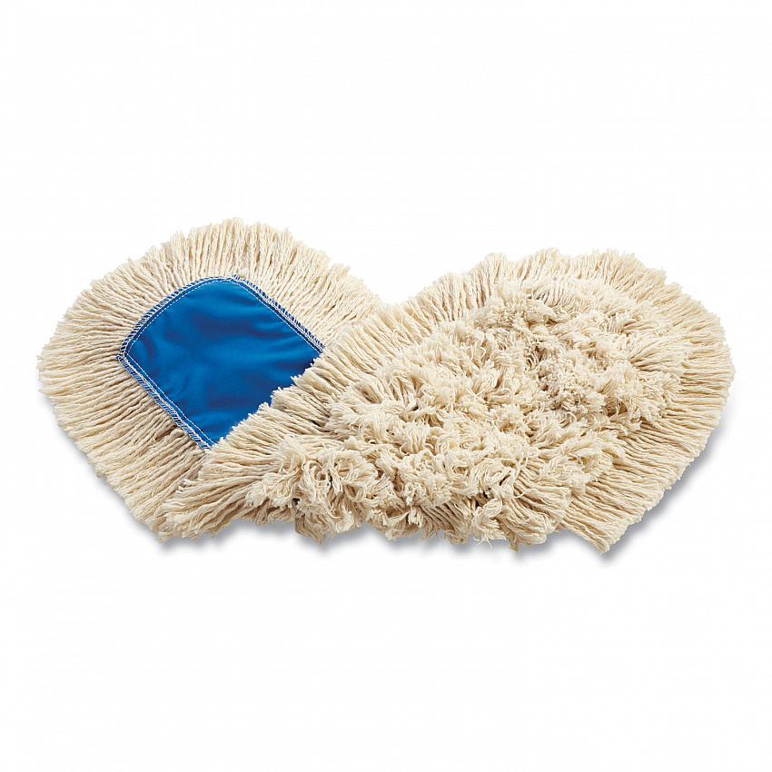 Kut-A-Way Dust Mop Head, Cotton, 24", White, 12/Carton (FGK15300WH00)