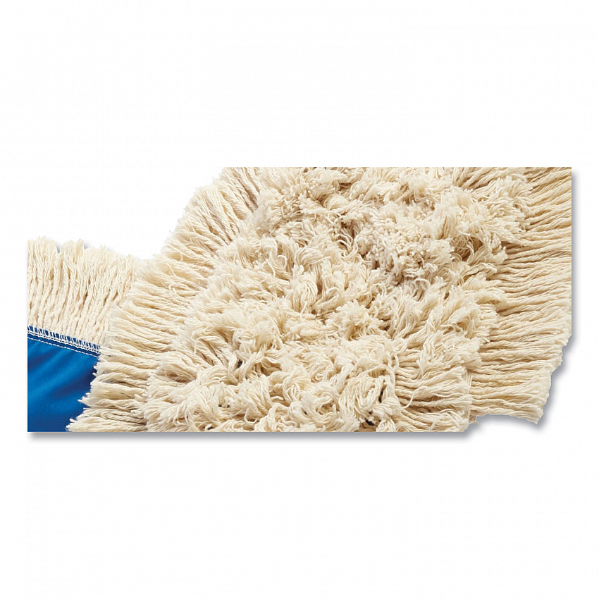 Kut-A-Way Dust Mop Head, Cotton, 24", White, 12/Carton (FGK15300WH00)