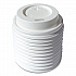 Hot Cup Lids, Fits 4 oz Hot Cups, Plastic, White, 1,000/Carton (HOTWH4)