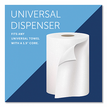 Omni Roll Towel Dispenser, 10.5 x 10 x 10, Smoke Gray (09746)