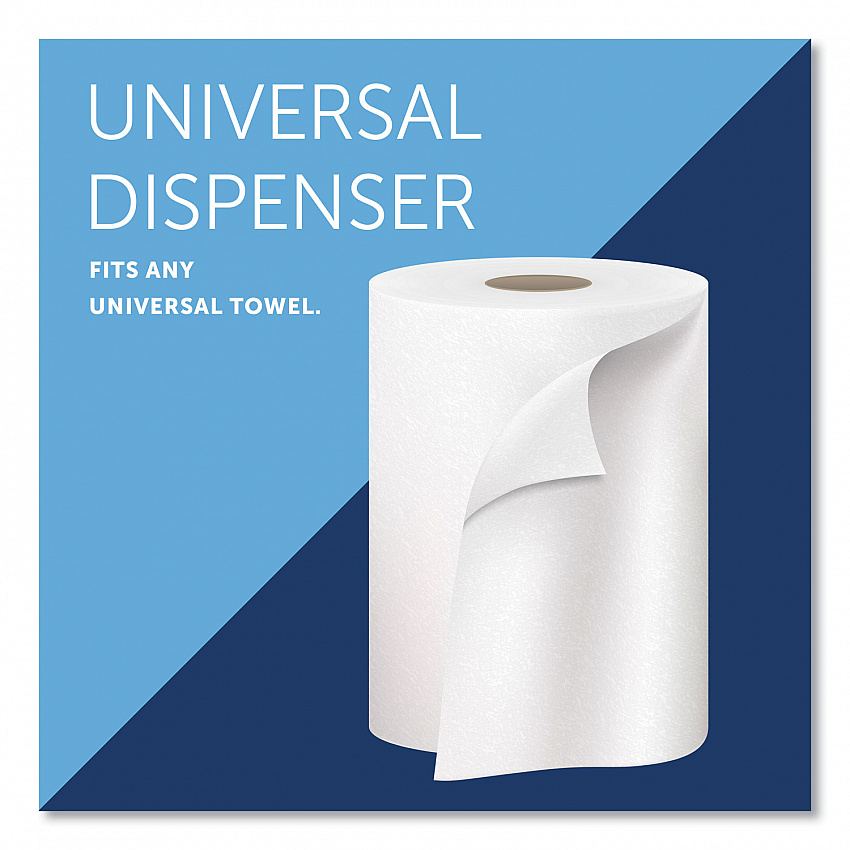 Lev-R-Matic Roll Towel Dispenser, 13.75 x 9.25 x 11.75, Smoke (09765)