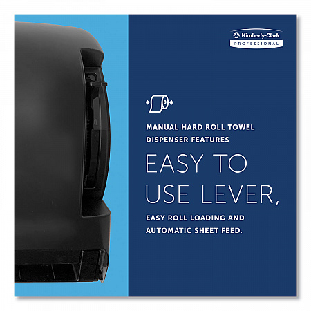 Lev-R-Matic Roll Towel Dispenser, 13.75 x 9.25 x 11.75, Smoke (09765)