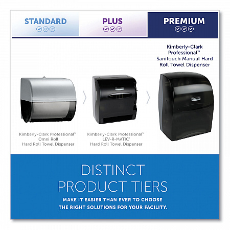 Sanitouch Hard Roll Towel Dispenser, For 1.5