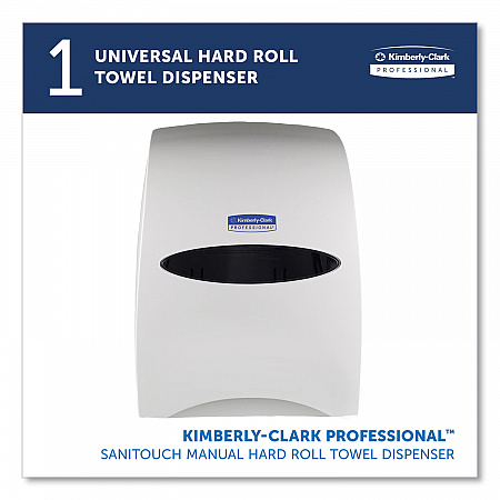 Sanitouch Hard Roll Towel Dispenser, For 1.5
