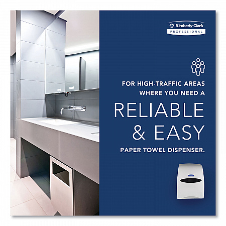 Sanitouch Hard Roll Towel Dispenser, For 1.5