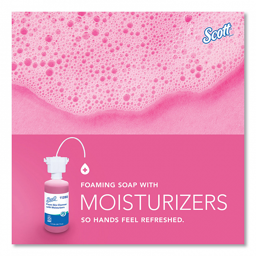 Pro Foam Skin Cleanser with Moisturizers Refill, Citrus Scent, 1.5 L, 2/Carton (11280)