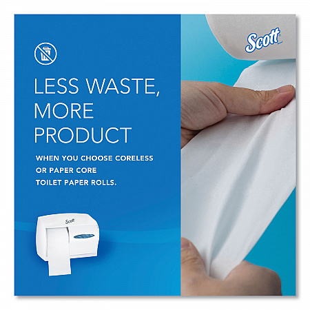 Essential Coreless SRB Tissue Dispenser, 11 x 6 x 7.6, White (09605)