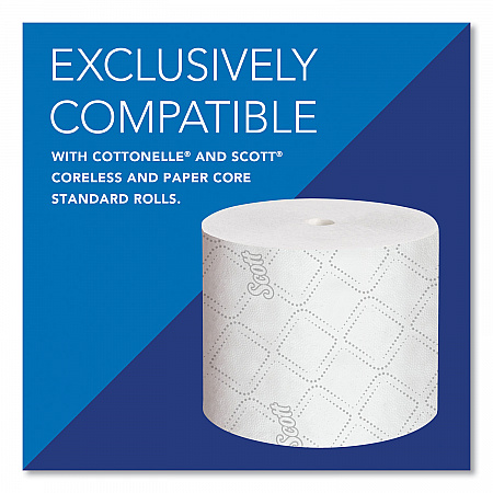 Essential Coreless SRB Tissue Dispenser, 11 x 6 x 7.6, White (09605)