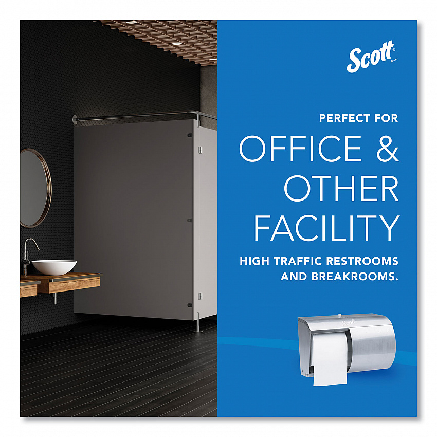 Pro Coreless SRB Tissue Dispenser, 10.13 x 6.4 x 7, Stainless Steel (09606)