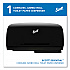 Essential Coreless Twin Jumbo Roll Tissue Dispenser, 20 x 6 x 11, Black (09608)