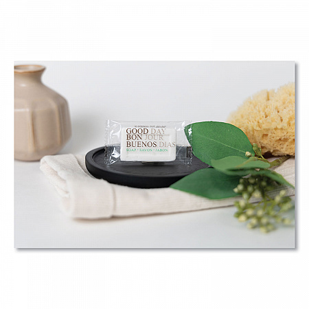 Amenity Bar Soap, Pleasant Scent, # 1/2, 1,000/Carton (390050A)