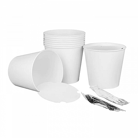 Food Bucket with Lid, 170 oz, 8.9