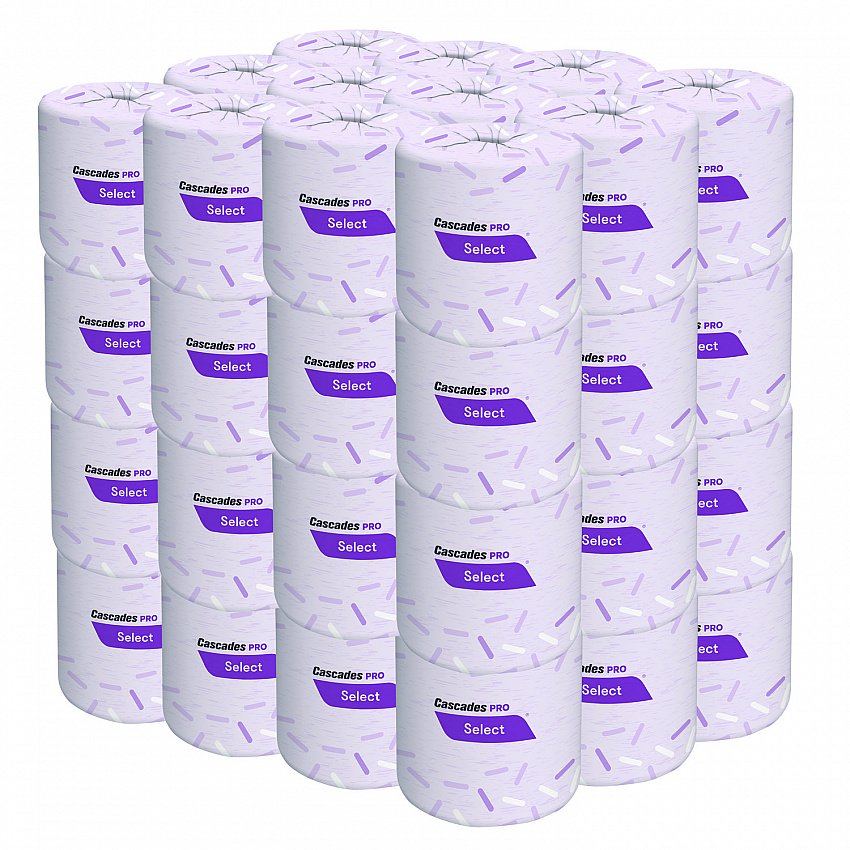 Select Standard Bath Tissue, Septic Safe, 2-Ply, White, 420 Sheets/Roll, 48 Rolls/Carton (B031)