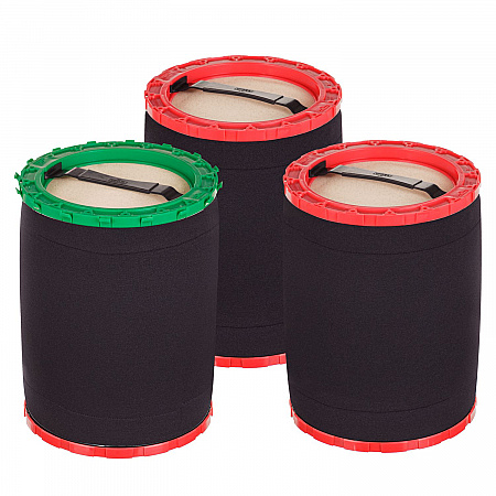 HydroPower Resin Packs for Large Tank, (1) Green Resin Pack, (2) Red Resin Packs/Carton (UHPR3)