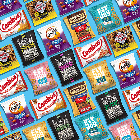 Pretzel Lover's Snack Box, 38 Assorted Snacks/Box (70000160)