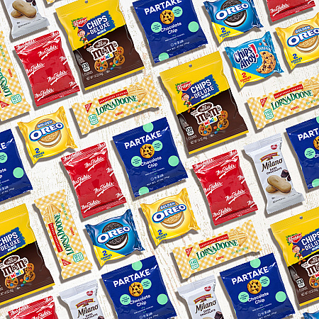 Cookie Lover's Snack Box, 40 Assorted Snacks/Box (70000162)