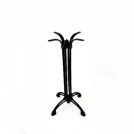 Solid Wood Tables, Cast Aluminum Base, Square, 36w x 36d x 41.5h, Natural (106CP3636D)