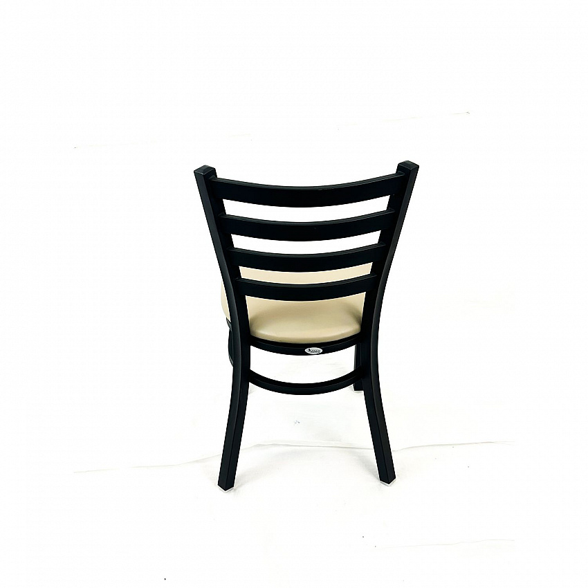 White Horse Series Side Chairs, Supports Up to 300 lb, 18" Seat Height, Taupe Seat, Black Back, Black Base (WHCBVSTAU)