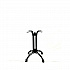 Solid Wood Tables, Cast Iron Base, Square, 36w x 36d x 29.75h, Natural (1063636D)