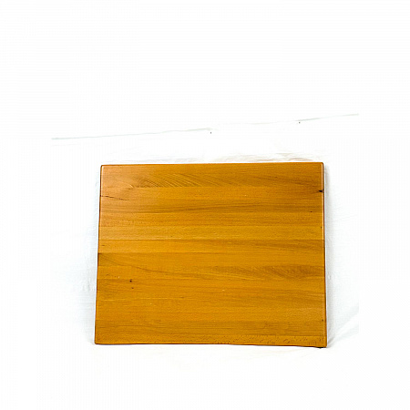 Solid Wood Tables, Cast Aluminum Base, Square, 36w x 36d x 29.75h, Natural (106C3636D)