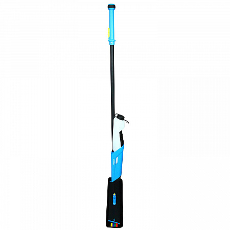 Mopster 2.0 Microfiber Bucketless Mop, 16.25 x 3.25 Blue Microfiber Head, 57
