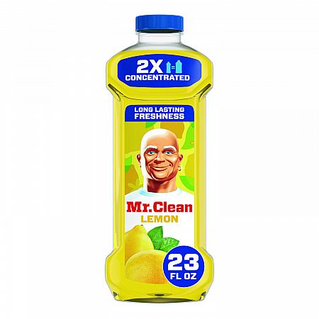 Multipurpose Cleaning Solution, Lemon Scent, 23 oz Bottle, 9/Carton (11292)