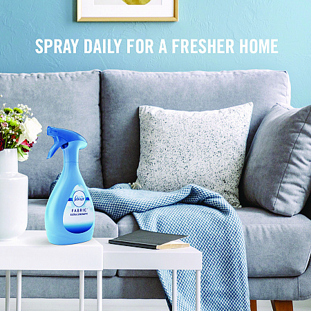 FABRIC Refresher/Odor Eliminator, Spring and Renewal, 23.6 oz Spray Bottle, 4/Carton (08906)