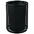 Outdoor Diamond Industrial Steel Trash Can, 36 gal, Black (261948BK)