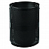 Outdoor Perforated Steel Trash Can with Dome Lid, 36 gal, Steel, Black (261949BK)