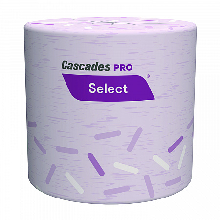 Select Standard Bath Tissue, Septic Safe, 1-Ply, White, 1,000 Sheets/Roll, 96 Rolls/Carton (B152)