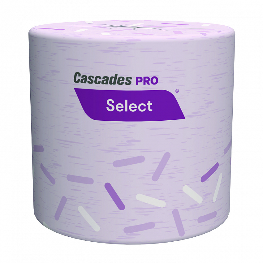 Select Standard Bath Tissue, Septic Safe, 1-Ply, White, 1,000 Sheets/Roll, 96 Rolls/Carton (B152)