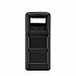 Square Plastic Waste Receptacle, Dome Lid with Open Sides, 42 gal, Black (641414BK)
