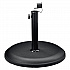 Umbrella Base, Round, Concrete, 33 lb Capacity, 18 x 18 x 13.5, Black (695474)