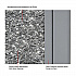 Stone Panel All Weather Trash Receptacle Urn, 24 gal, Steel, Gray (238241GY)