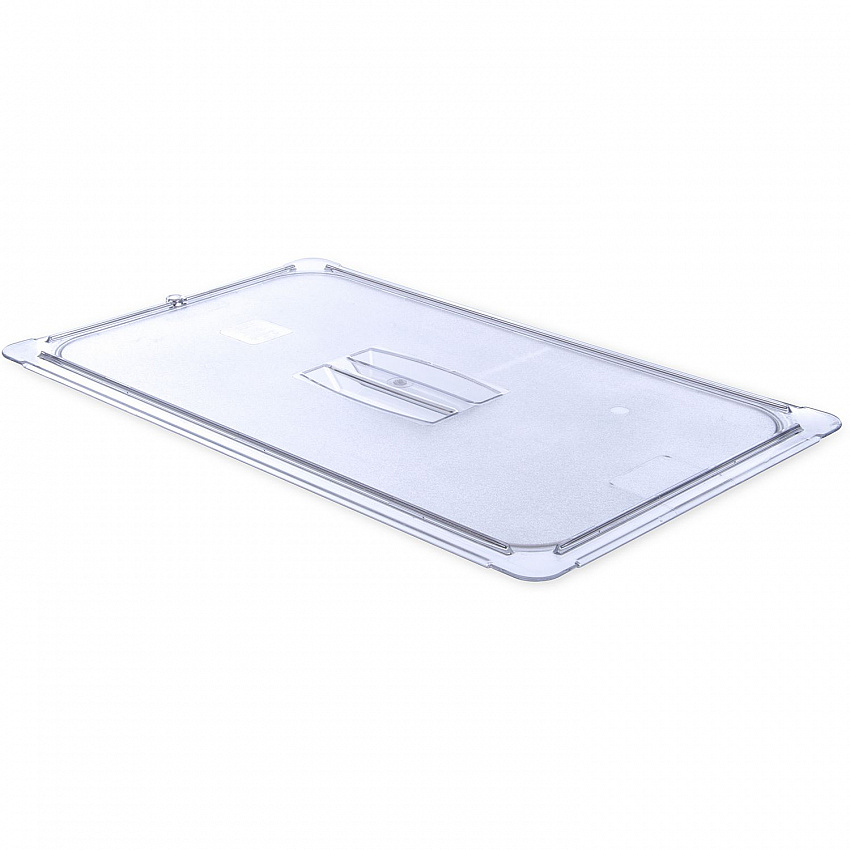 StorPlus Polycarbonate Handled Universal Lid, 12.88 x 20.75 x 0.88, Clear, Plastic (10210U07)