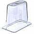 StorPlus Polycarbonate Food Pan, 1.4 qt, 4.25 x 6.93 x 6, Clear, Plastic (3068807)