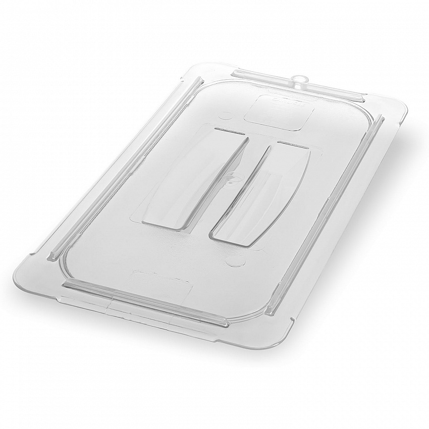 StorPlus Polycarbonate Handled Universal Lid, 10.38 x 12.75 x 0.88, Clear, Plastic (10230U07)