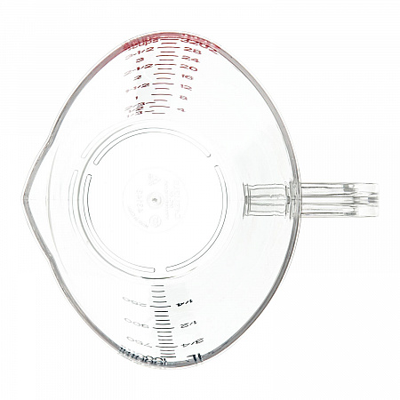 Commercial Measuring Cup, 1 qt, Plastic, Clear (4314307)