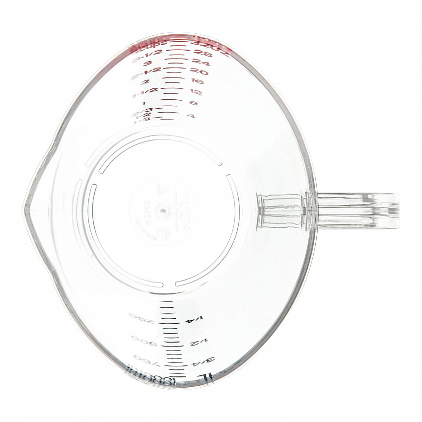 Commercial Measuring Cup, 1 qt, Plastic, Clear (4314307)