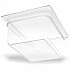 StorPlus Polycarbonate Food Pan, 8.7 qt, 10.38 x 12.75 x 6, Clear, Plastic (10222B07)