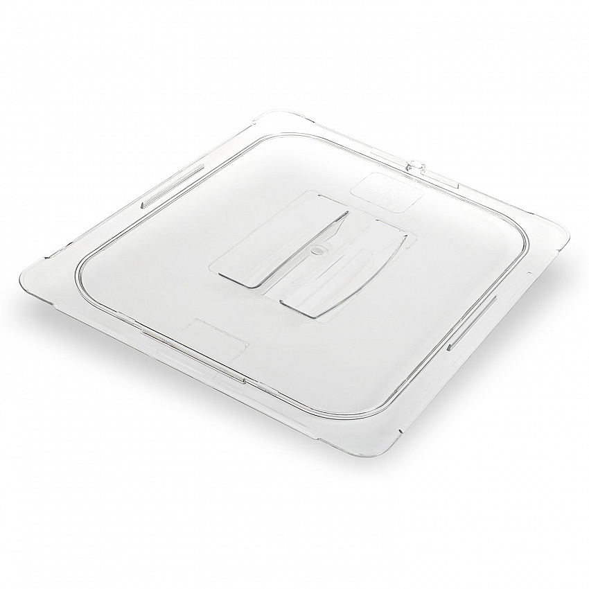 StorPlus Polycarbonate Handled Universal Lid, 12.88 x 20.75 x 0.88, Clear, Plastic (10210U07)