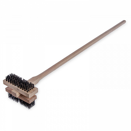 Sparta Broiler Master Grill Brush and Scraper with Handle, Metal Bristles, 48