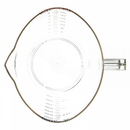 Commercial Measuring Cup, 0.5 gal, Plastic, Clear (4314407)