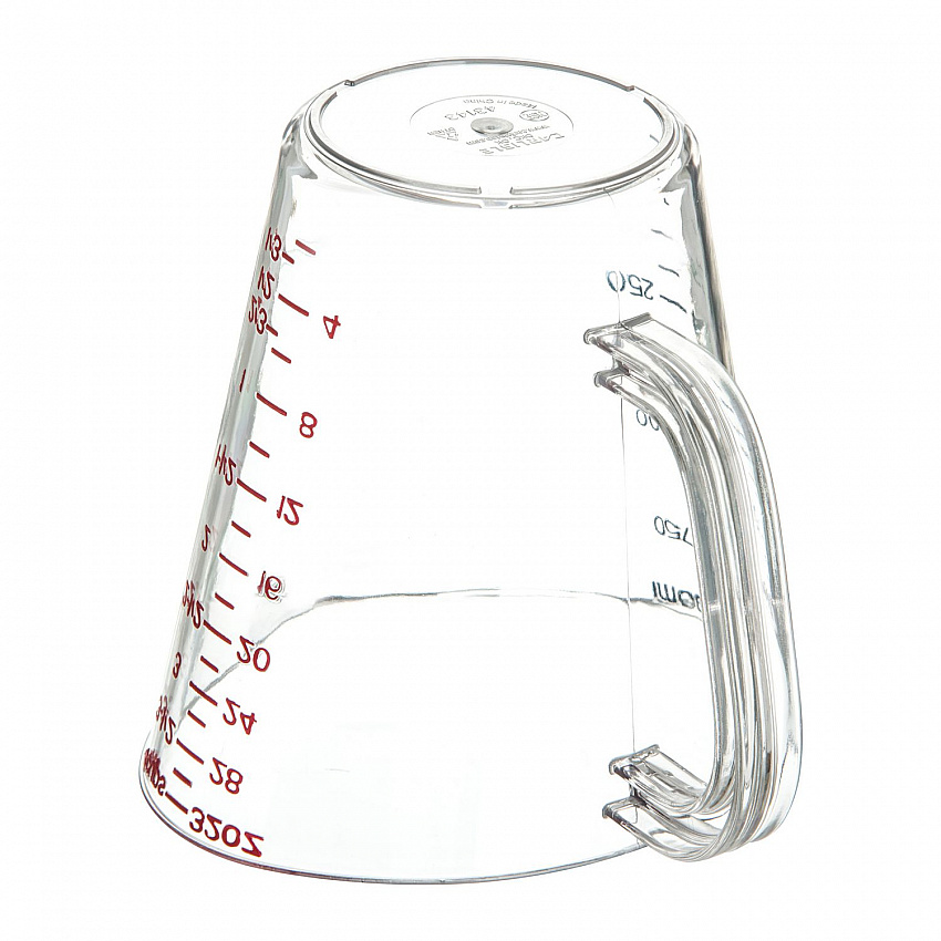 Commercial Measuring Cup, 1 qt, Plastic, Clear (4314307)