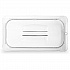 StorPlus Polycarbonate Handled Universal Lid, 10.38 x 12.75 x 0.88, Clear, Plastic (10230U07)