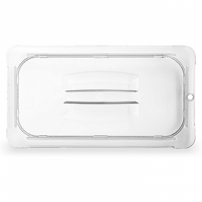 StorPlus Polycarbonate Handled Universal Lid, 10.38 x 12.75 x 0.88, Clear, Plastic (10230U07)