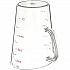 Commercial Measuring Cup, 1 gal, Plastic, Clear (4314507)