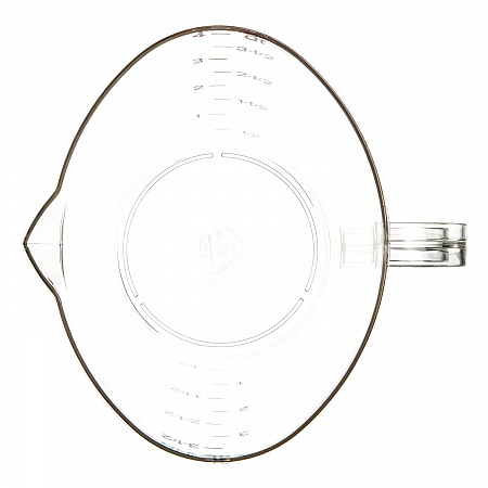 Commercial Measuring Cup, 1 gal, Plastic, Clear (4314507)