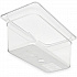 StorPlus Polycarbonate Food Pan, 5.7 qt, 6.88 x 12.75 x 6, Clear, Plastic (3066207)